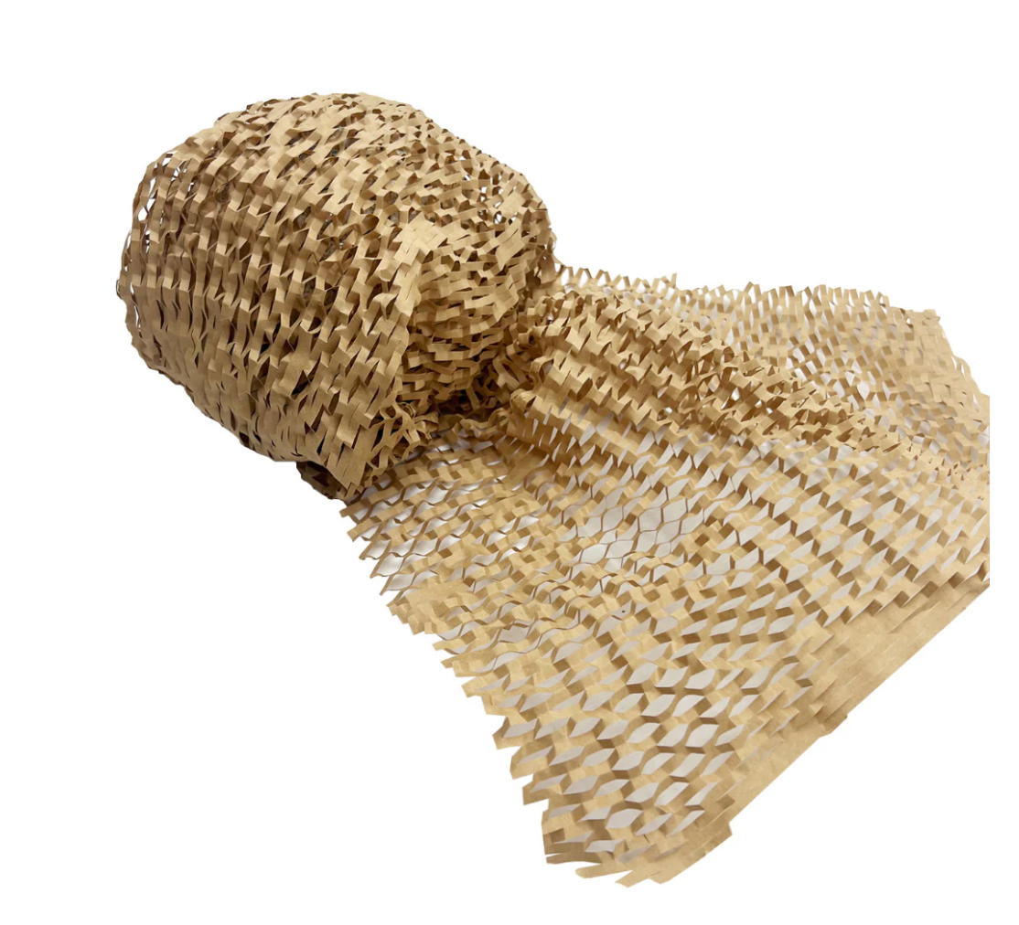 Brown Honeycomb Paper Dispenser