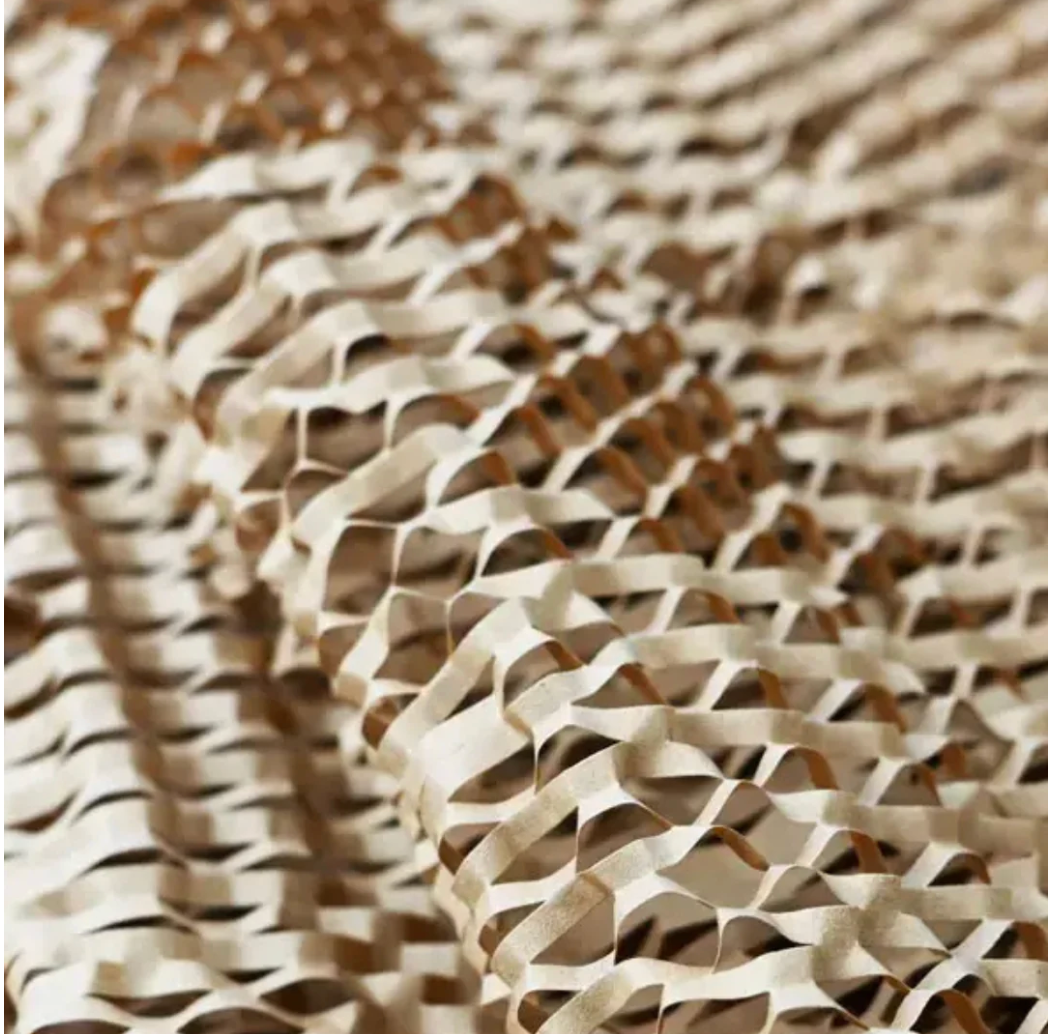 Brown Honeycomb Paper Dispenser